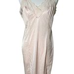 Vassarette Vintage Pink Lace Slip Dress 38 Coquette WhimsyGoth Boudoir Y2K USA L Photo 0