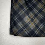 CAbi Blue Green Plaid Mini Pencil Skirt Womens 6 Preppy Academia School Girl Photo 1