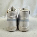 Nike  Court Royale 2 Mid White Light Blue Leather High Top Sneakers Womens‎ 8 Photo 6