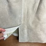 EXPRESS  Vintage Y2K Leather MIDI Skirt Tan Pencil Business Office Party Photo 4