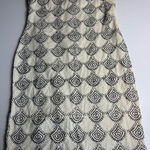 Alexia Admor  New York Cream Black Strapless‎ Dress Small Patterned Photo 0