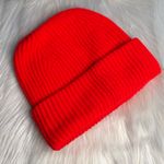 Gap Red Hot Lava Chunky Rib Beanie Photo 2