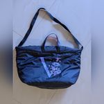 Victoria's Secret  Extra Large Tote  black black and pink lightweight zipper Photo 1