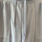 Harmony Balance Sz M Stretch Pull On Light Blue Knit Yoga Pants Loose Pockets Size M Photo 2