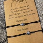 Make A Wish Friendship Bracelet Set #95 Black Photo 0