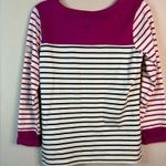 Joules Mariner Grade Multi Color Nautical Harbor Top Pink Size 6 Photo 2