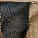 Liz Claiborne Women's Wide Leg Plaid Trouser Pants Sz 8 Taupe Brown Business Photo 8