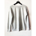 Mondetta  White Jacquard Sweatshirt Women’s Small | Cozy Winter Neutral Photo 1