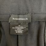 Summersalt  Black Stretch Work Pants 22 Eco Viscose Comfort Straight Leg Chic Photo 4