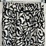 Monteau Black and White Pull on Dress Pants(Size Medium) Photo 8