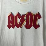 Lucky Brand AC/DC Band White Cotton T-Shirt Size Medium Photo 1