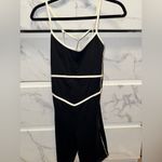 Kimberly C Trim Detailing Romper - Black Photo 2