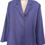 Southern Lady Lavender Button Up Blazer Size 18W Purple Photo 0