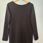 Hatch Women's Black V Neck‎ Long Sleeve Bodycon Midi Dress Medium Classic Party Size undefined Photo 6