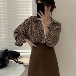 ZARA long button up shirt. Xs Photo 1