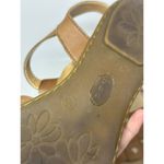 Born BOC Mattie Slingback Flat Leather Sandal Women's 10 Boho Summer Style Brown Photo 4