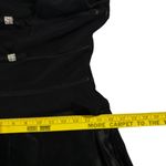 Tadashi Shoji Tadashi Black Maxi Dress Evening Formal Sleeveless Rhinestone Detail VTG Size 10 Photo 9