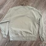 ZARA Women's Washed Olive Green Sweater Size S Photo 3