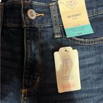 st. john's bay  Blue Straight Leg Jeans with Fading Photo 2