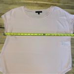 Banana Republic Light Pink Picot-Trim Short Sleeve Top XS Photo 2