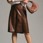Anthropologie Avec Les Filles Faux Leather Culottes, Size S Photo 3