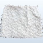 H&M NWT Ivory Textured Mini Skirt, Size 4 Photo 2