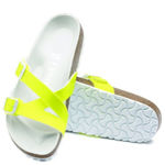 Birkenstock Women's Yao Patent Neon Sandals Size 40/US 9-9.5 Photo 0