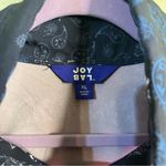 Joy Lab Red and Blue Paisley Lightweight Windbreaker jacket Size Extra large Photo 2