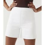 Spanx Women's Classic White Cotton Blend 6"‎ Shorts with Pockets Size 3X NWT Photo 3