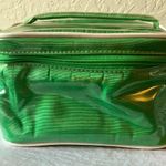 Kate Spade : Vintage Green Makeup Cosmetic Bag- Gold Tone Photo 1