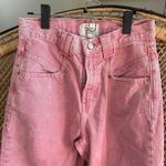 BDG 🤠Urban Outfitters  Issa Cowboy Jeans Hi Waisted Straight Leg Pink Washed 27🎀 Photo 4