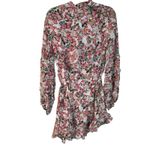 Rococo Sand Vie Floral Wrap Mini Dress White Photo 5