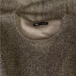 ZARA NWOT- Long Sleeved Cropped Top With Jewels Size Medium Photo 3