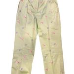 Brooks Brothers NWOT  green w/fish pattern 12 crop. Photo 0