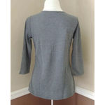 Le lis NEW Modcloth Sage Green 3/4 Sleeves Knit Top Size Small Photo 4