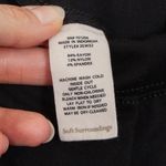 Soft Surroundings ‎ Black Front Slit Elastic Waist Ponte Pants Womens Size Small Photo 8