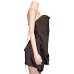 House Of CB Jasmine Draped Strapless Corset Mini Dress, Chocolate, L (Plus Cup) Photo 10