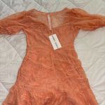 Selfie Leslie Peach/Orange Mini Dress L Photo 5