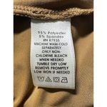 Susan Graver Womens 3X Metallic Knit Top Gold Short Sleeve Sheer Overlay Photo 7