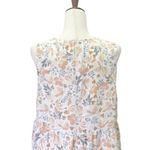 Joie  Floral Tiered 100% Linen Summer Dress Women’s Size Large Beach Vacation Photo 9