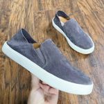 Steve Madden • Fayna Sneaker slip on flatform faux suede grey Photo 0