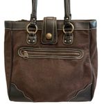 Gap 1969 Brown Canvas Shoulder Bag Photo 3