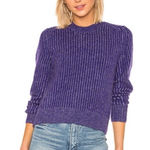Rag and Bone  Jonie Crew Neck Sweater in Purple Photo 0