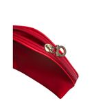 Salvatore Ferragamo Red Gold Cosmetic Makeup Travel Toiletry Zip Bag Photo 9