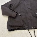 Free People  Slouchy Drawstring Cargo Bomber Jacket sz M Photo 5