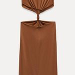 ZARA Open Back Cut-Out Dress Photo 9