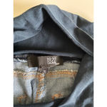 1822 Denim Gap Denim Maternity Jeans Size 26 Distressed Frayed Hem Blue Skinny Photo 3