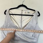 House Of CB  Laria Ecru Vegan Leather‎ Maxi dress Cream Cocktail NWOT Size XL Photo 15