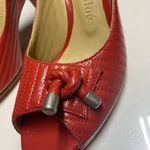 Chloé NWOB Red Chloe Shoes 6.5 Photo 1