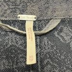 Free People  Jacquard Utility Jacket Women’s Size XS Gray Printed Boho Oversized Photo 10